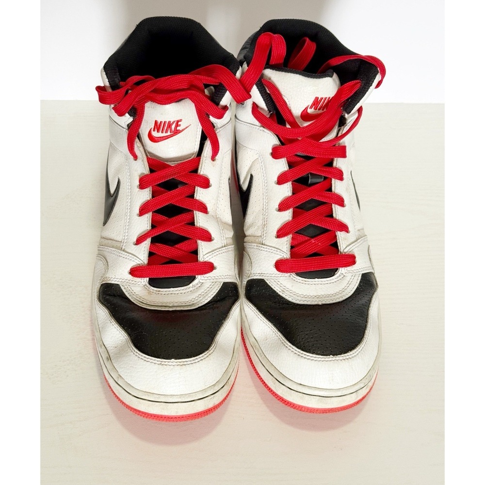 Nike Air Prestige 3 High Si White/Lava Red Men's Sneakers, Size 13 Used